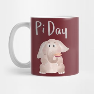 Little Pie for Elephant - Pi Day Mug